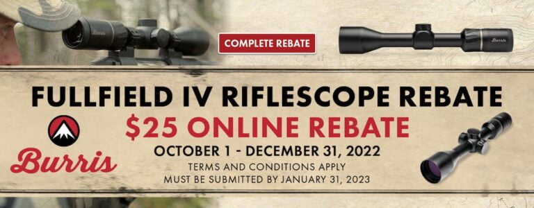 Burris Offers End-of-Year Rebate on Popular Fullfield IV Riflescope   By: News Wire