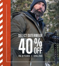 Select Outerwear 40% Off at 5.11   By: Editor