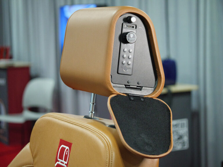 Safely Conceal on the Go with a Headrest Safe — SHOT Show 2023   By: Levi Sim