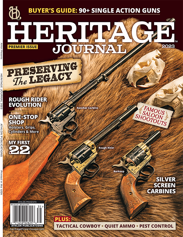 Athlon Outdoors & Heritage Firearms Release HERITAGE JOURNAL 2023   By: Tactical Life