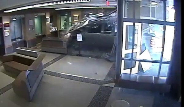 Watch: Man plows truck into Colo. police station lobby, tells cops he wanted ‘to be heard’   By: