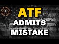 ATF Admits They Made A Mistake – Copper Jacket TV   By: noreply@blogger.com (Mark/GreyLocke)