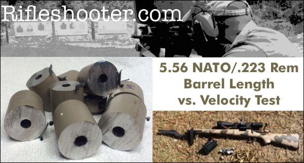 Velocity Per Inch in .223 Rem — Barrel Cut-Down Test Results   By: Editor