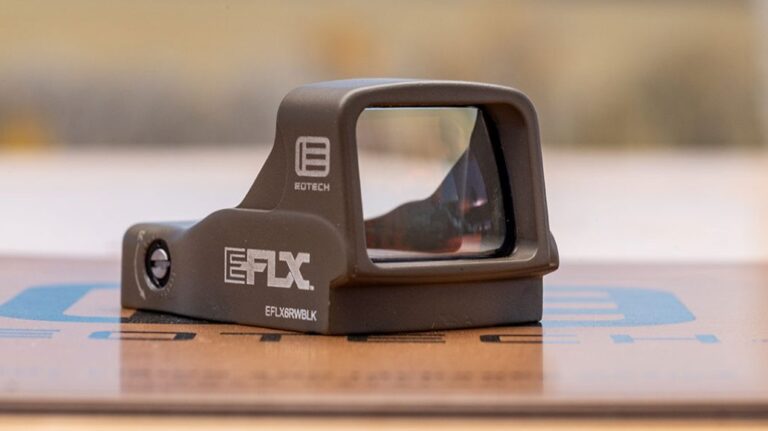 EOTECH Releases the EFLX Mini Red Dot Reflex Sight in FDE   By: Personal Defense World