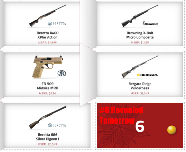 GunBroker Offers ’25 Days of Guns’ December Sweepstakes