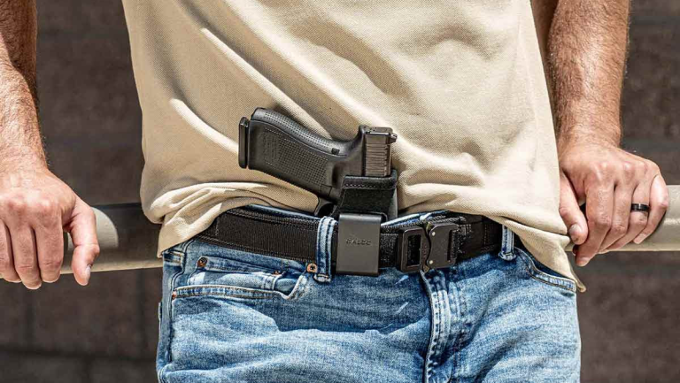 Galco’s Stow-N-Go IWB Holster now available for Glock 43X MOS!