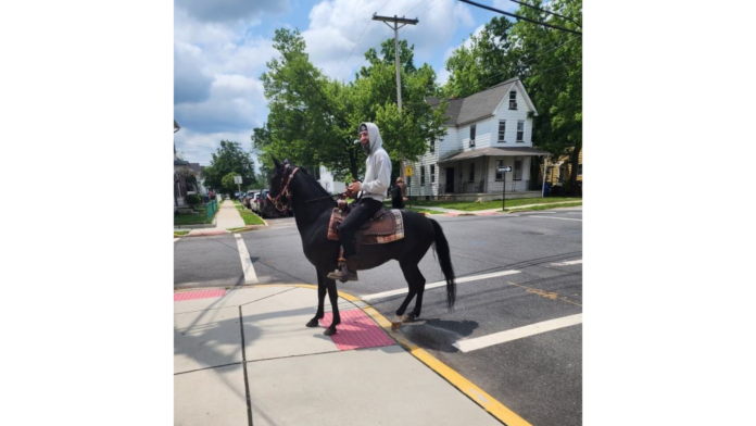 Man on horseback helps N.J. police department locate hit-and-run driver