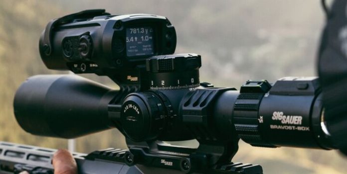 SIG Sauer KILO WARP Rangefinder with Real-Time Ballistic Calculator