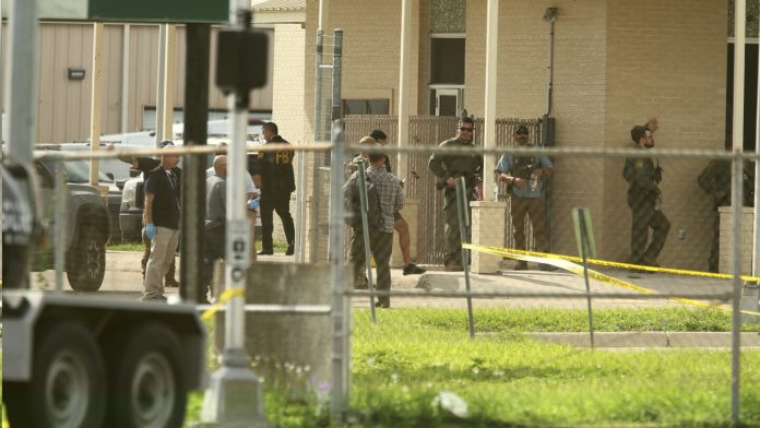 Gunman opens fire at Texas Border Patrol station, injures officer before fatal OIS