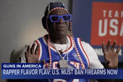 Rapper Flavor Flav Calls for Gun Ban