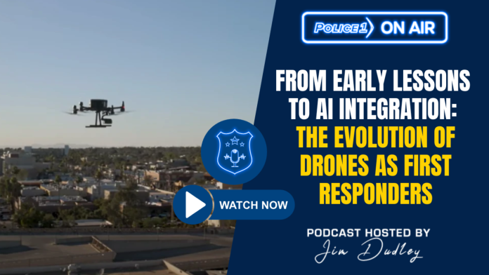 From early lessons to AI integration: The evolution of drones as first responders