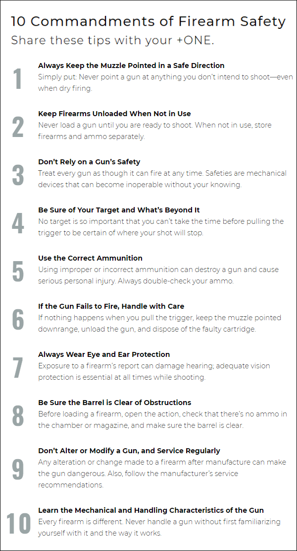 +ONE — Invite a New Shooter to the Range This Month