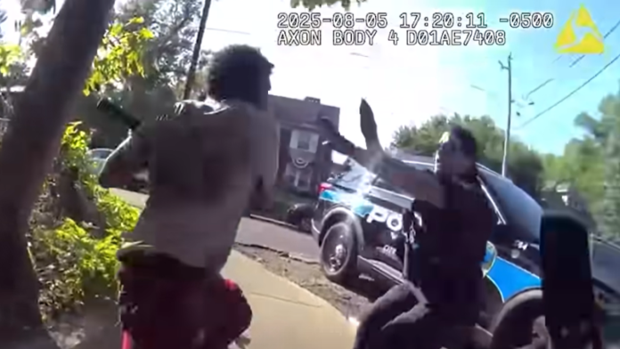 BWC: Man hits Ill. officer with bat before fatal OIS