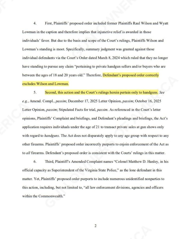 VA: AG Miyares continues his Second Amendment betrayal   By: Erich Pratt