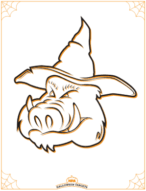 Have Fun with Free Printable Halloween-Theme Targets