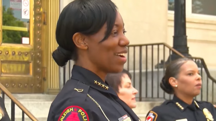 N.C. city celebrates appointment of first woman police chief