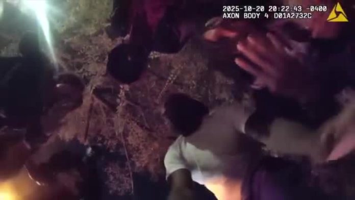 Bystanders pull Atlanta officer from burning cruiser crash, officer’s own body camera video shows