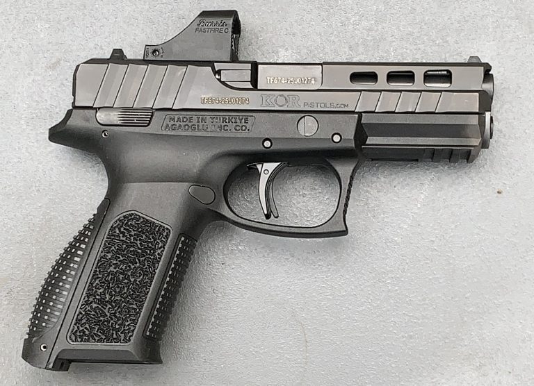 KOR FX-9 RP Pistol… A Lot Of Gun For Not A Lot Of Money
