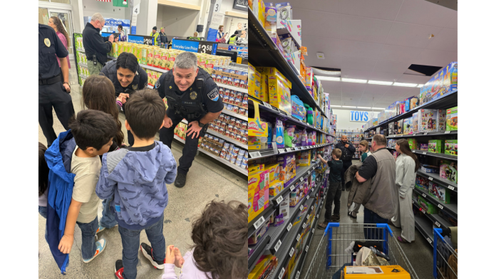 'Cops for Tots': Wash. officers take community kids on Christmas shopping spree