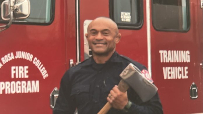 At 51, Calif. cop overcomes odds to complete firefighter academy