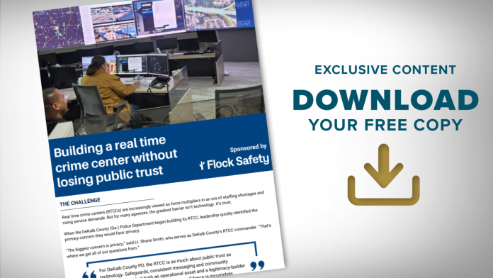 Building a real time crime center without losing public trust