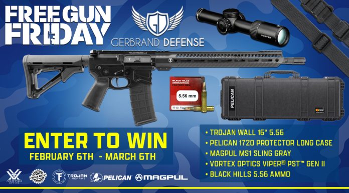 February Free Gun Friday: Gerbrand Defense, Vortex, and Black Hills Ammunition