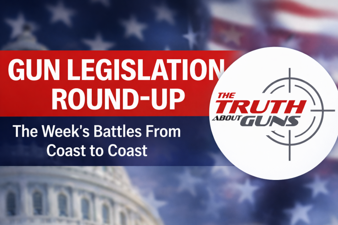 Gun Legislation Round-Up: The Week’s Battles From Coast to Coast