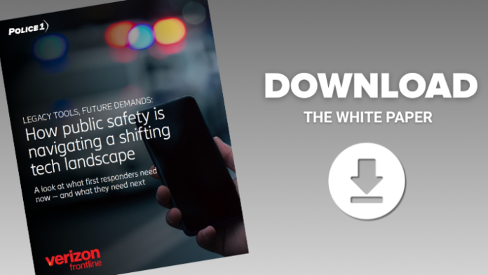 Legacy tools, future demands: How public safety is navigating a shifting tech landscape (white paper)