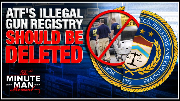 This Is How ATF Should Dismantle The Illegal Registry