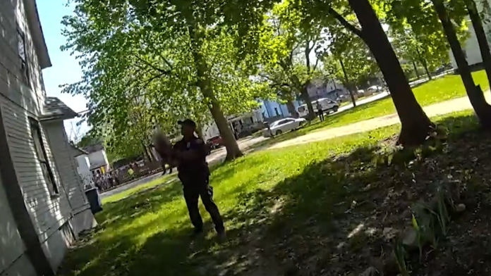 'Throw me your kid': Mother drops baby into Mich. officer's arms in house fire rescue