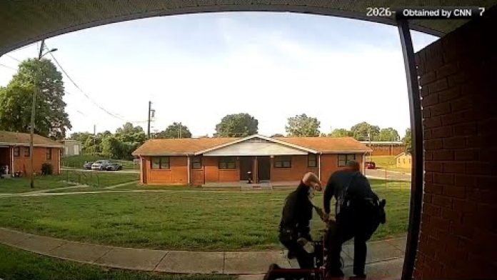 N.C. police officer fired, charged after video captures him repeatedly striking woman during arrest